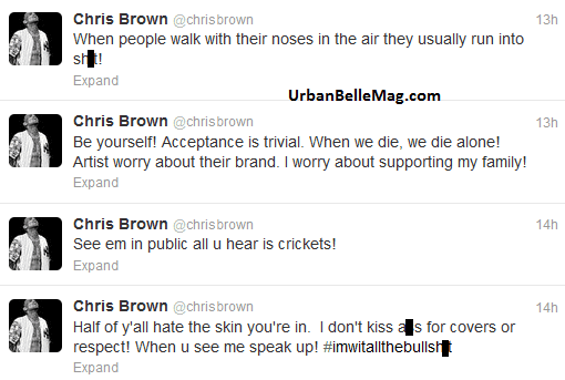 chris brown twitter rant