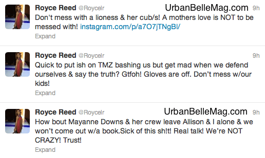 royce reed and adrienne bosh twitter 3
