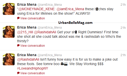 erica mena twitter beef with k michelle brewing 3