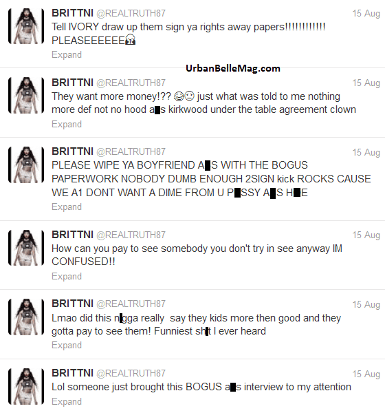 future baby mama brittni child support drama 1