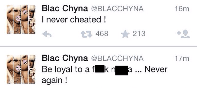 blac chyna tweets