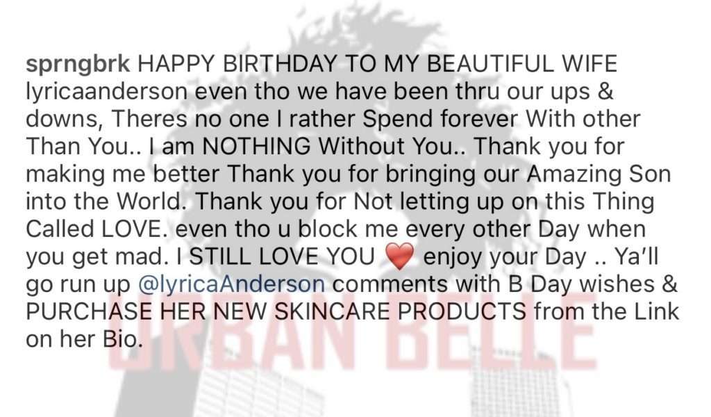 A1 Bentley and Lyrica Anderson Are Back Together?